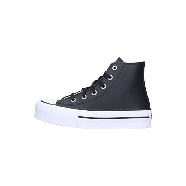 All stars best sale platform zwart leer