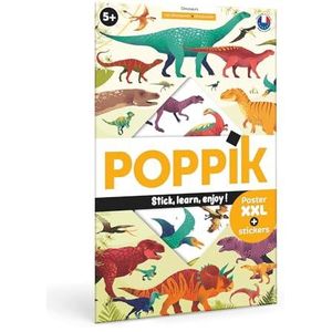 POPPIK - Lernposter & Sticker Dinosaurier