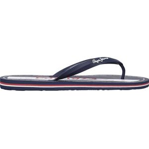 Pepe Jeans - PMS70165 - Teenslippers - Marineblauw - Plat