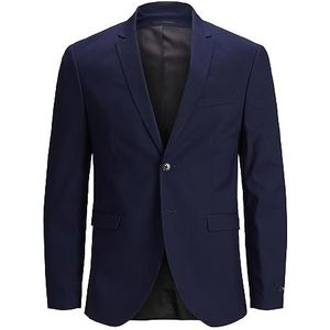 JACK & JONES Herenblazer, enkele rij, super slim fit, medieval blue, 56