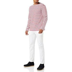 Armor Lux Zwaar katoen matrozenboom, Wit/Braise, L