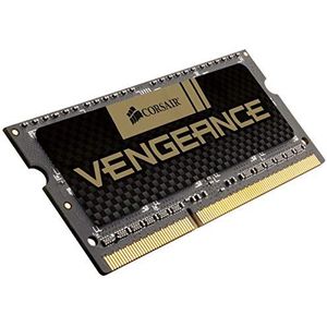 Corsair Vengeance SODIMM 4GB (1x4GB) DDR3 1600MHz CL9 geheugen voor laptop/notebooks (alleen Intel Core™ i5 en i7 processorplatforms van de 2e en 3e generatie) zwart