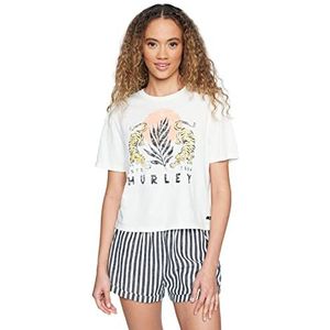 Hurley Le Tigre Cropped Crew Tee T-shirt voor dames