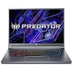 Acer Predator Triton 500SE (PT516-52s-97X1) Gaming-laptop, 16 WQXGA 240Hz display, Intel Core i9-12900H, 32 GB RAM, 2 TB SSD, NVIDIA Geforce RTX 3080 Ti, Windows 11, QWERTZ toetsenbord, grijs