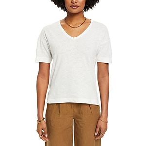 ESPRIT Collection Dames T-Shirt, 110, gebroken wit., XS