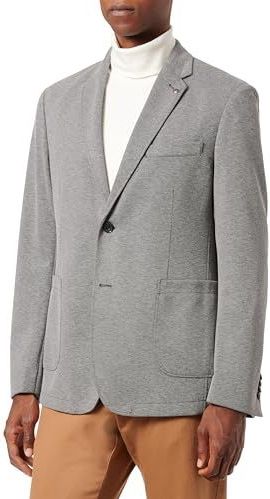 Bugatti - Blazer - Stretchfunctie - Ingetogen Elegant - Gedeeltelijk Gevoerd