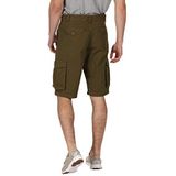 Regatta Heren Shorebay' Vintage Coolweave Katoen Multi Pocket Cargo Shorts, Camo Groen, S