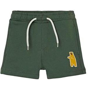 NAME IT Nmmdik SWE Unb Pb Shorts voor jongens, groen (duck green), 110 cm