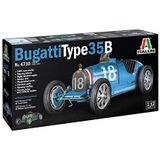 Italeri -4710 Bugatti Type 35B, schaal 1:12, modelkit, model van kunststof, modelbouw, IT4710