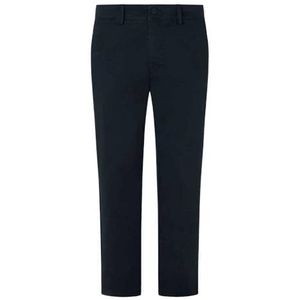 Pepe Jeans Heren Slim Chino Twill, Broek, Blauw, 30W, Blauw (Dulwich Blue), 30W