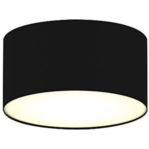 Smartwares Plafondlamp, zwart, 20 cm, 1 x E14-lampfittingen, geschikt voor LED-lampen