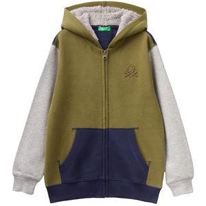 United Colors of Benetton Gebreide trui voor kinderen en jongens, Color Block 901, 150