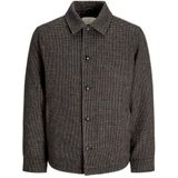 Jack & Jones JPRCCCARTER Herenjas, korte jas, Coffee Bean/Checks: Check, L, Coffee Bean/Checks: check, L