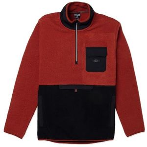Hurley - Burrito Sherpa Track - Sweatshirt - Brickyard - Met Halve Rits