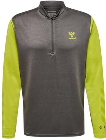 hummel hmlongrid 1/2 Zip Poly Sweat
