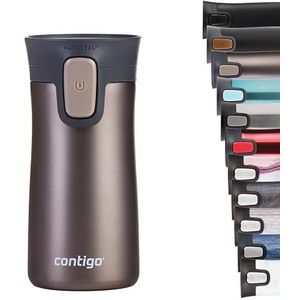 Contigo Pinnacle Autoseal thermosbeker, roestvrijstalen beker-to-go, isoleerbeker, lekvrij, koffiebeker-to-go, Travel Mug met Easy-Clean-deksel, BPA-vrij, 300 ml