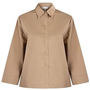 RISA Dames Esha blouse, Zwart/Rood, M