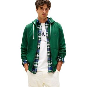 TOMMY HILFIGER - ESSENTIAL - Sweatvest - Groen
