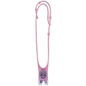moses. Lese Buddy 26245 Leeslamp voor kinderen, multifunctionele leeslamp in roze met glitter, zaklamp om te hangen