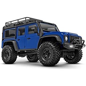 Traxxas TRX-4M 1/18 LD Land Rover Defender Blauw Scale-Crawler incl. Accu/lader 4WD RTR
