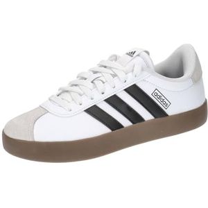 adidas Dames VL Court 3.0 Sneakers, Cloud White/Core Black/Grey One, 36 EU