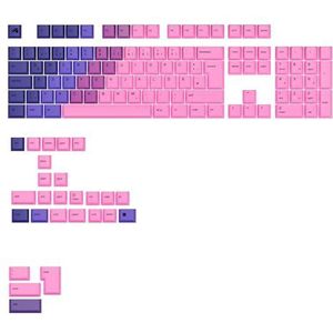 Glorious Gaming - GPBT Gradient Keycaps (Nebula), PBT-polymeer, no-fade dye-sublimated, geschikt voor 100%,75%,65%,60% custom mechanisch, past op ANSI, ISO- Duitse QWERTZ-indeling