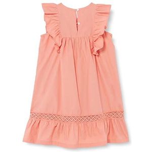 Noa Noa miniature Meisjesjurk met korte mouwen, knielengte, SHRIMP, 3 Jaren