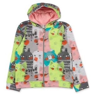 Tuc Tuc Cattitude Cattitude Sweatshirt met capuchon voor meisjes, grijs, collectie Cattitude, Grijs, 9 Maanden