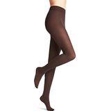 FALKE Dames Panty Family W TI Duurzaam Katoen Eenkleurig 1 Stuk, Bruin (Dark Brown 5239) nieuw - milieuvriendelijk, 40-42