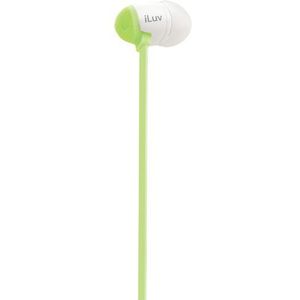 iLuv IEP325GRN Calvados hoofdtelefoon met afstandsbediening Plus en Mic Green, groen