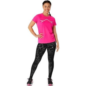 ASICS 2012C938-700 Lite-Show SS Top T-shirt dames roze glo maat S, Pink Glo, S