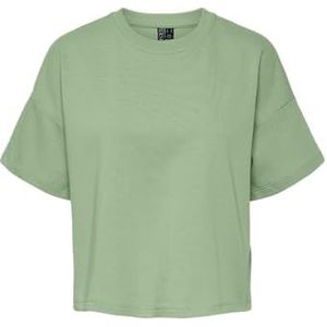 PIECES Pcchilli Summer 2/4 Loose Sweat Noos Bc, groen, L