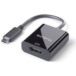 PureLink IS181 USB-C naar HDMI adapter - 4K60 - iSerie 0,10m, zwart