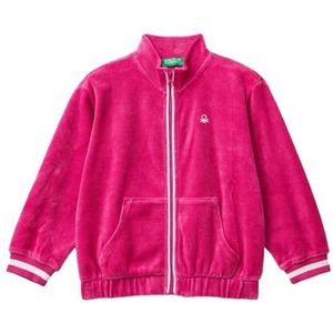 United Colors of Benetton Gebreid vest voor meisjes en jongens, Paars, XS