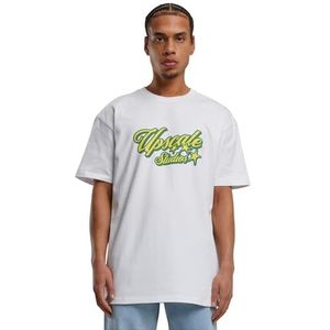 Mister Tee - Hotel Paradiso Heavy Oversize Tee - T-shirt - Wit - 100% Katoen