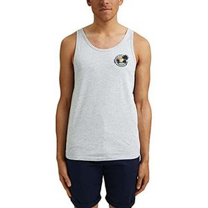 edc by ESPRIT Heren T-shirt, 044/lichtgrijs 5, S