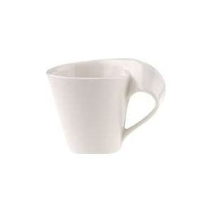 Villeroy en Boch NewWave Caffè Espressokopje, 80 ml, premium porselein, wit, 1 stuk (1 stuk)