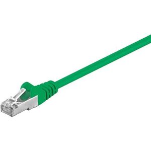 Goobay CAT 5-100 FTP Green 1m - netwerkkabel (1 m, groen)
