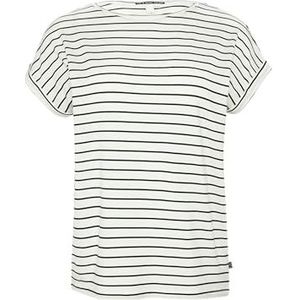 Loose fit shirt in lyocellmix wit M, wit, M