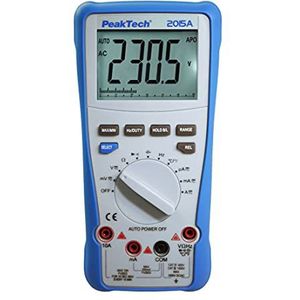 PeakTech digitale inbouwvoltmeter/ampèremeter 2000 Counts, 1 stuks, LDP
