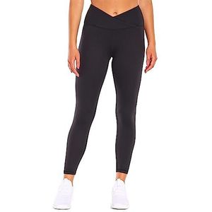 Balance Collection Womens Crossover High Rise Legging, Black