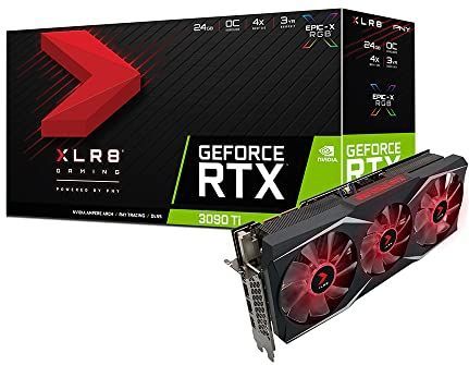 PNY - GeForce RTX 3090 Ti OC - Videokaart - 24 GB - GDDR6X - 3xDP 1.4 1xHDMI 2.1