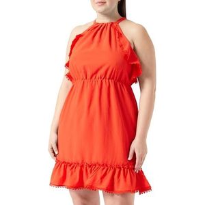 faina Dames mini-jurk 19226456, rood, XL, rood, XL