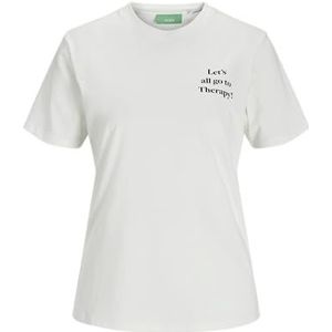 Jack & Jones JXNAOMI SS REG Tee JRS, Vanilla Ice, M