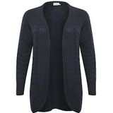 KAFFE CURVE Gebreid vest 'Emana'  marine