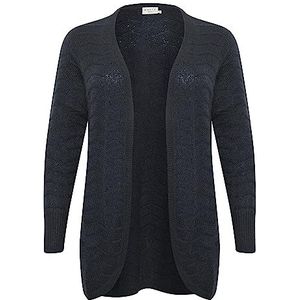 KAFFE CURVE Gebreid vest 'Emana'  marine