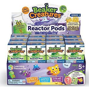 Learning Resources Beaker Creatures Serie 1 Reactor Pods 24-Stuk Set