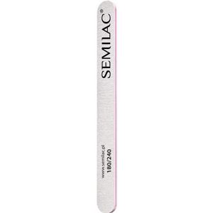 Semilac - Straight Nail File - 180/240 - Nagelvijl - Fijne Korrel