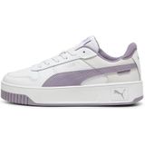 PUMA Carina Street Jr Sneaker voor dames, Puma Wit Pale Plum PUMA Zilver, 46 EU