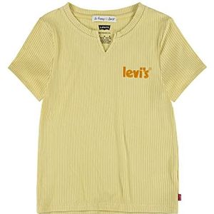 Levi's Kids Meisje Lvg Korte Mouw Notch Baby te TEE, Ananas plak, 12 Jaren